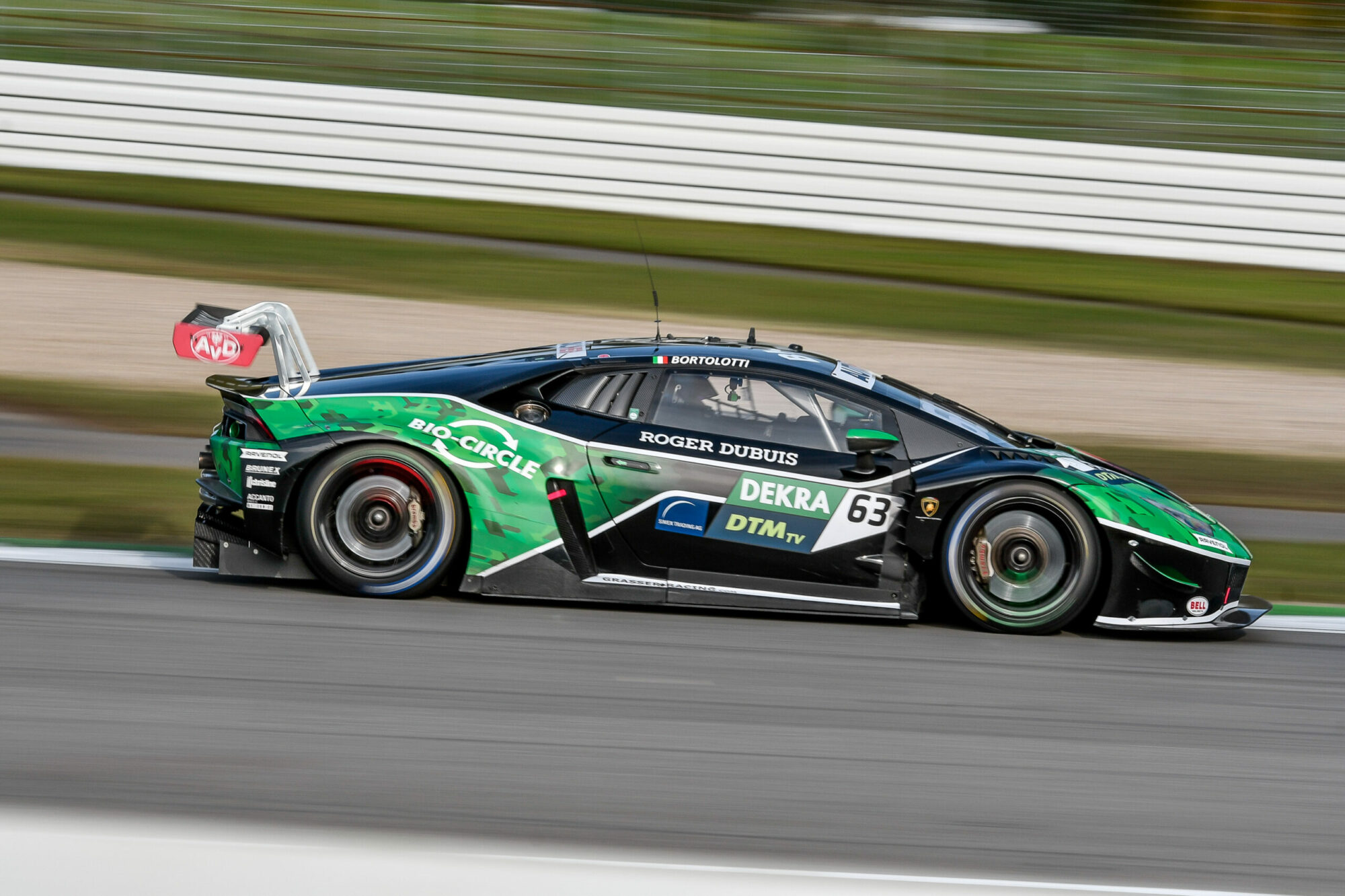 Mirko Bortolotti Grasser Racing Team Lamborghini Hurácan GT3 DTM Hockenheim
