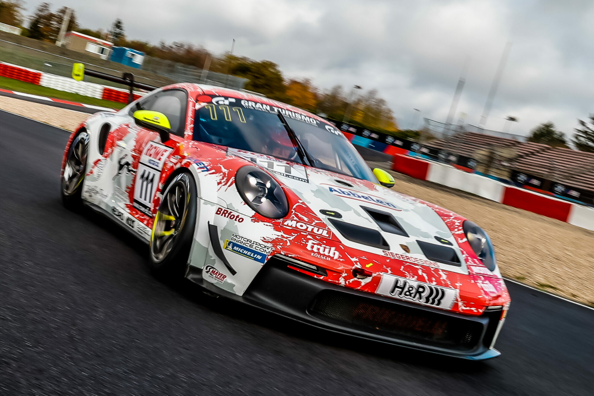 Klaus Abbelen Jules Felipe Fernandez Laser Porsche 911 GT3 Cup Nürburgring Langstrecken-Serie Nürburgring-Nordschleife