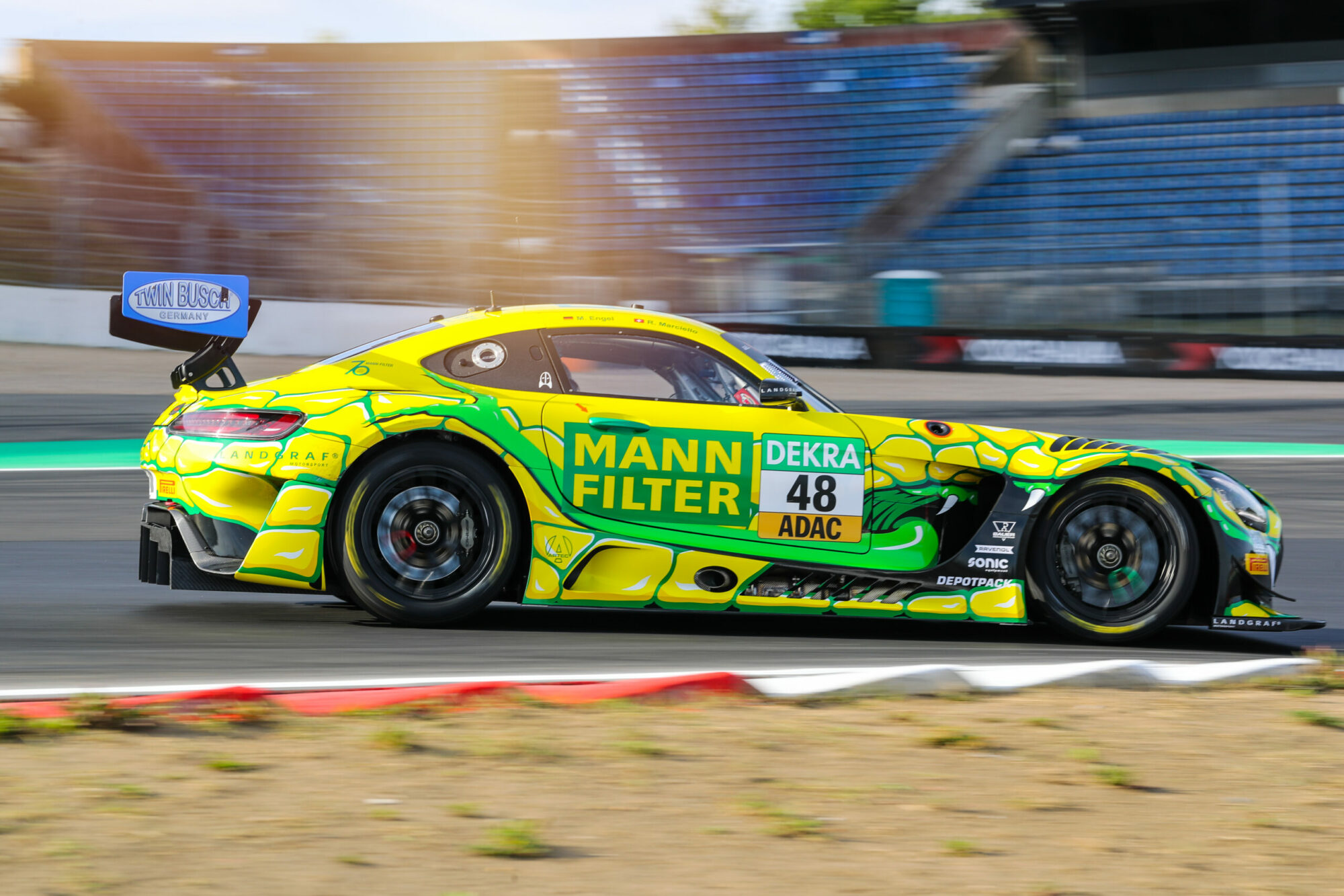 Raffaele Marciello Maro Engel MANN-FILTER Team LANDGRAF Mercedes-AMG GT3 ADAC GT Masters Nürburgring