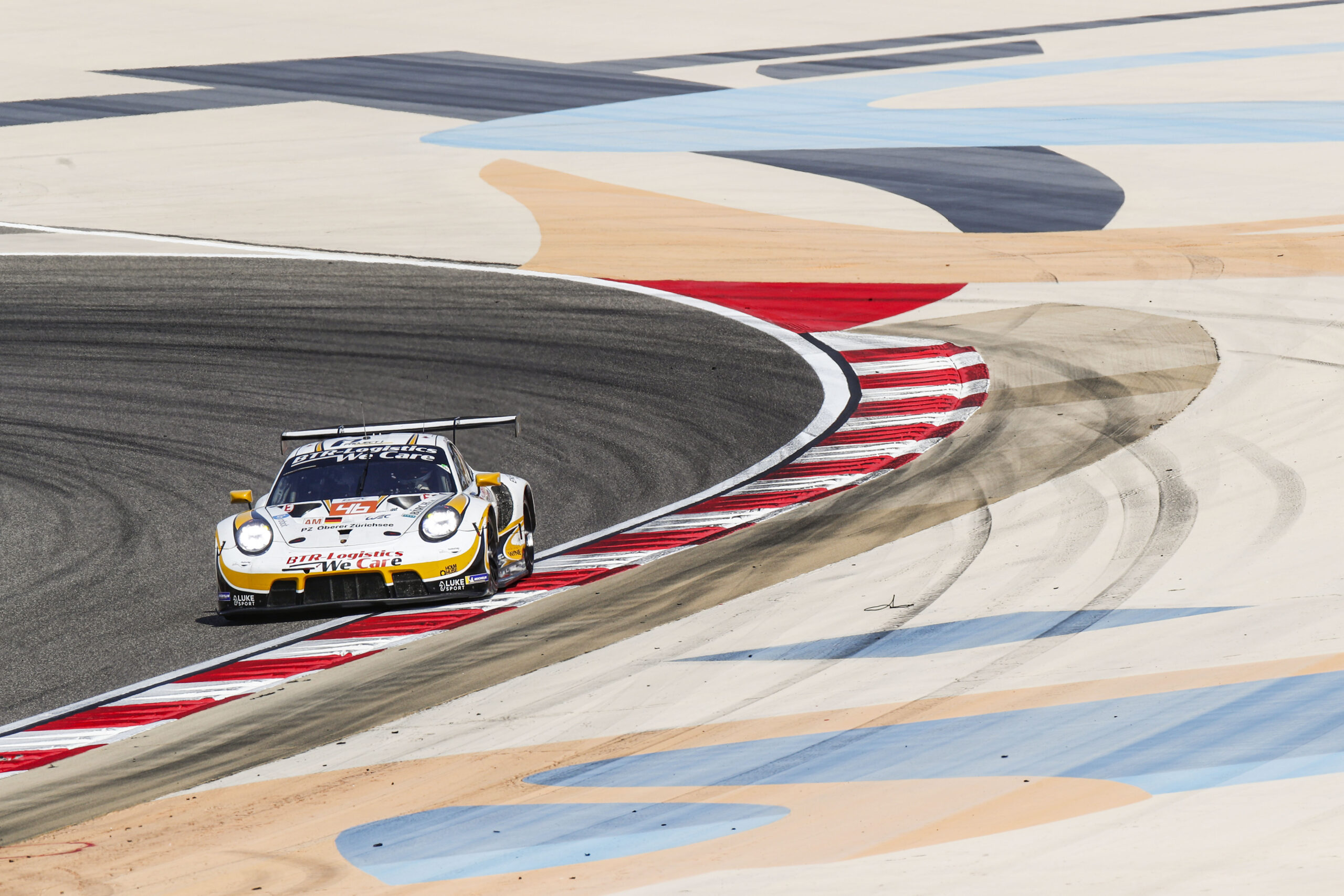 Matteo Cairoli Mikkelo O. Pedersen Nicolas Leutwiler Project 1 Porsche 911 RSR FIA WEC Sakhir