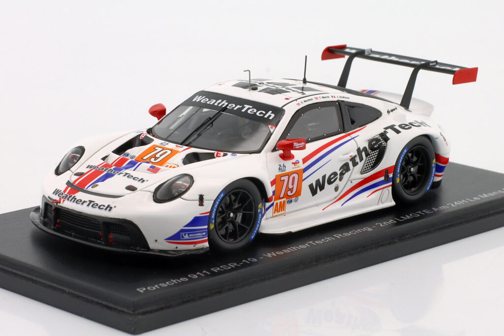 Cooper MacNeil Thomas Merill Julien Andlauer WeatherTech Racing Porsche 911 RSR 24h Le Mans Spark