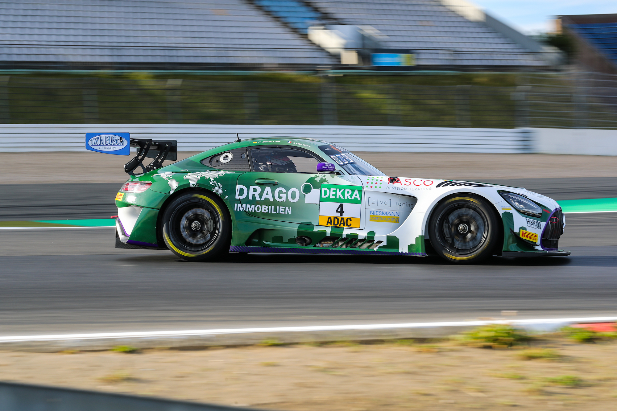 Fabian Schiller Jules Gounon Drago Racing Team ZVO Mercedes-AMG GT3 ADAC GT Masters Nürburgring
