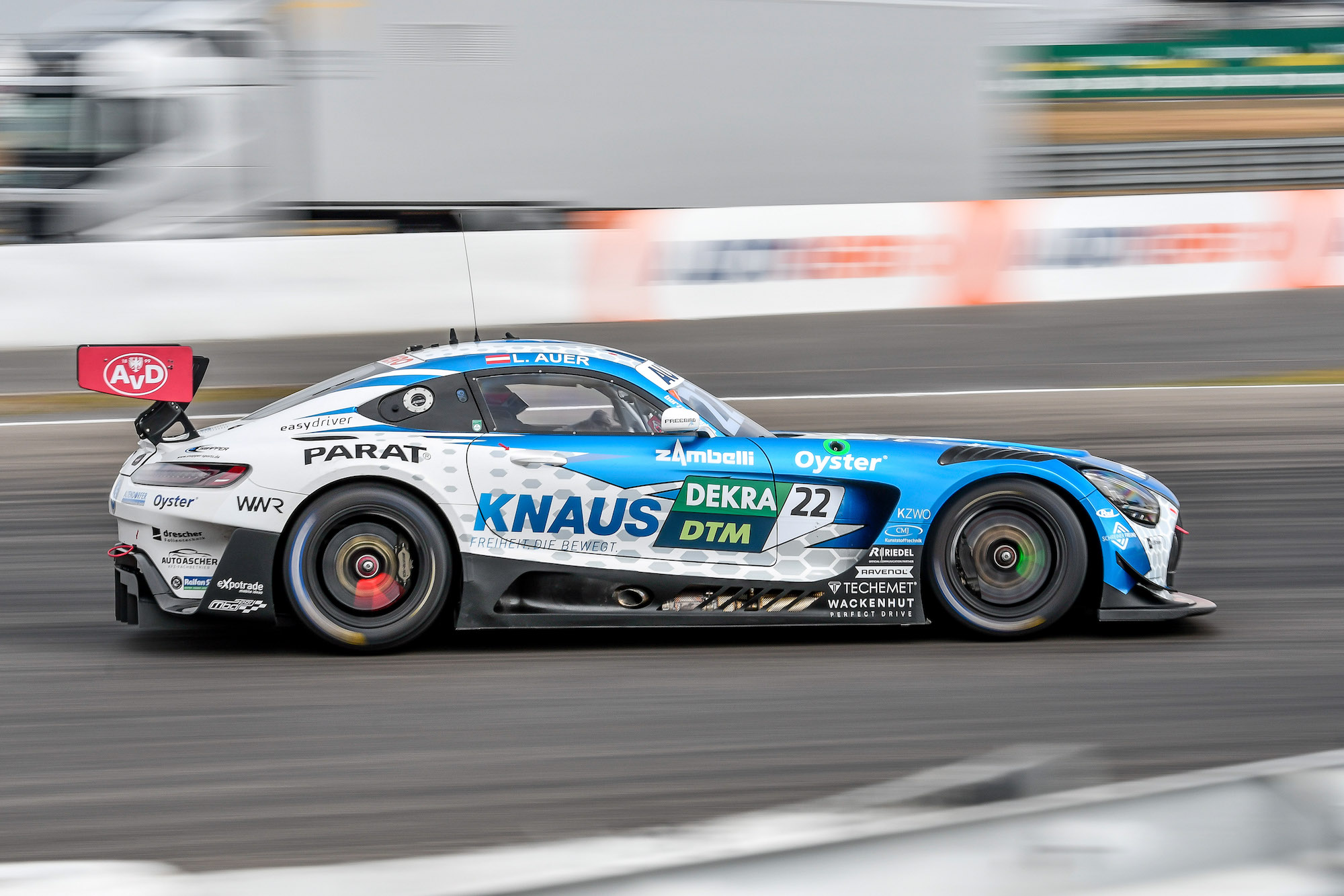 Lucas Auer WINWARD Racing Mercedes-AMG GT3 DTM Nürburgring
