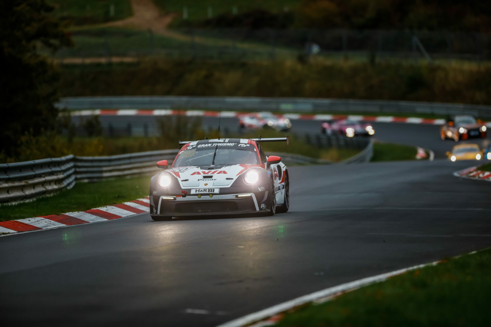 AVIA W&S Motorsport Porsche 911 GT3 Cuü Nürburgring Langstrecken-Serie Nürburgring-Nordschleife