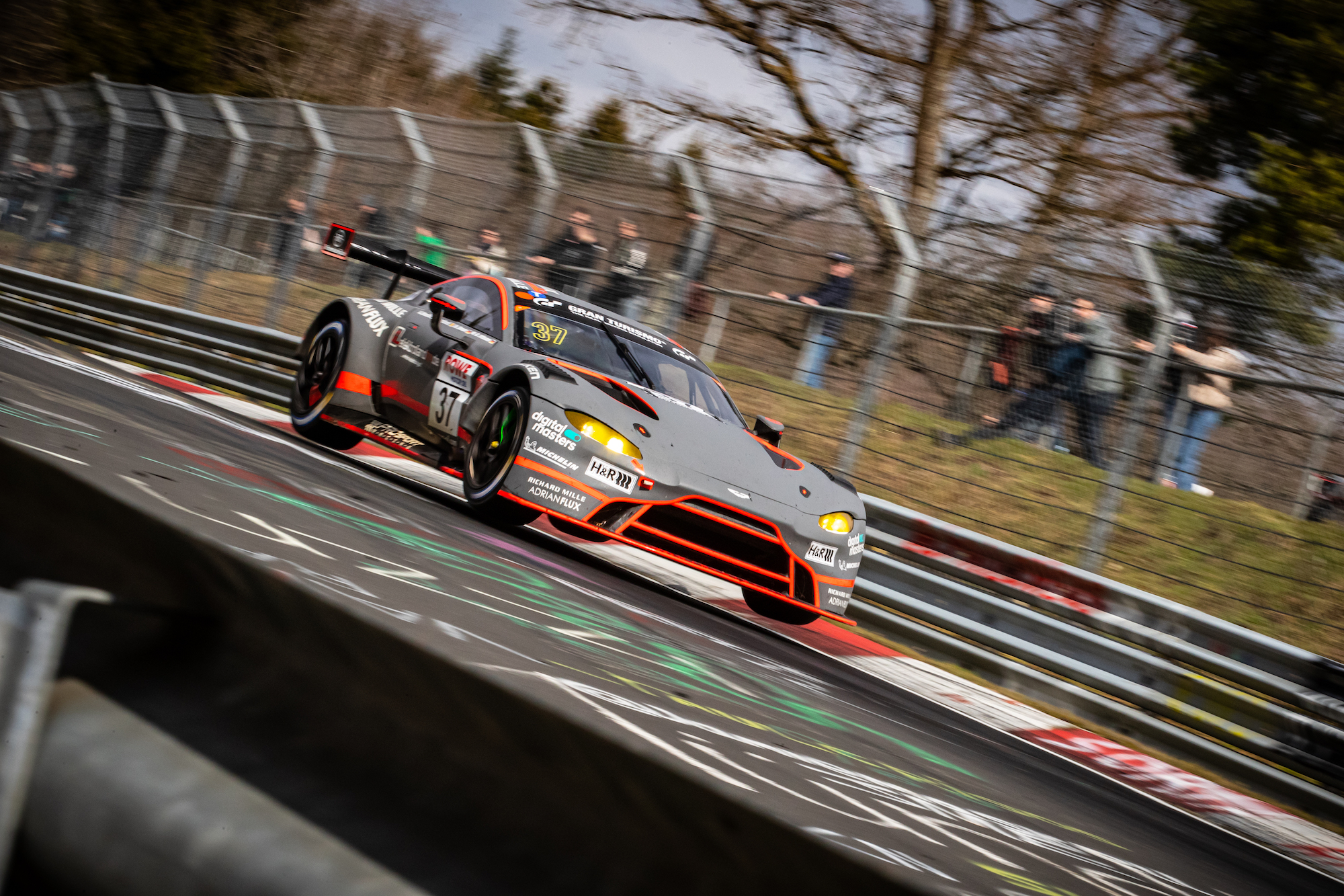 Mike David Ortmann Nico Verdonck PROsport Racing Aston Martin Vantage GT3 Nürburgring Langstrecken-Serie Nürburgring-Nordschleife