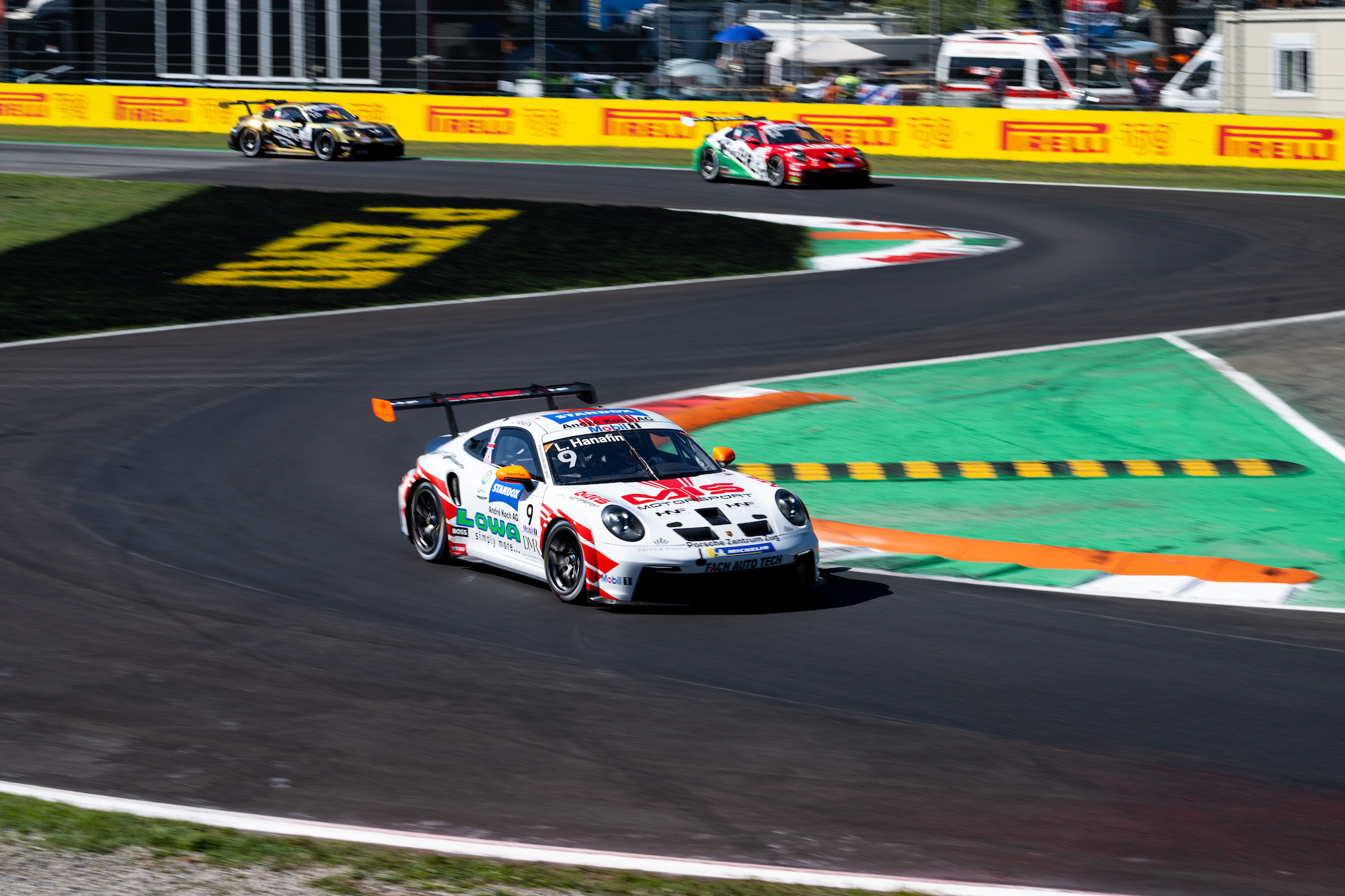 Lorcan Hanafin FACH AUTO TECH Porsche 911 GT3 Cup Porsche Supercup Monza