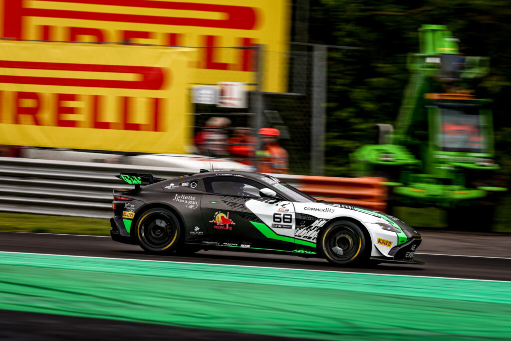 Julien Lambert Romano Ricci AGS Events Aston Martin Vantage GT4 GT4 European Series Monza
