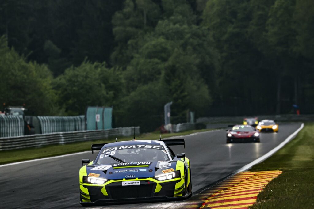Comtoyou Racing Audi R8 LMS GT3 GT World Challenge Europe 24h Spa