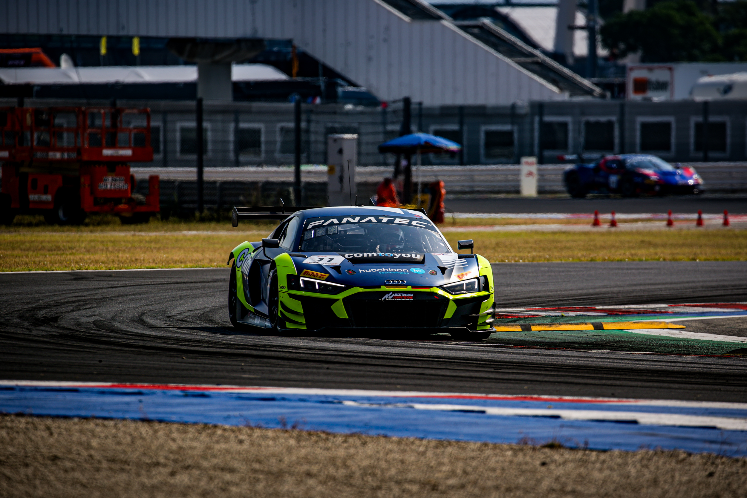Lucas Legeret Christopher Haase Comtoyou Racing Audi R8 LMS GT3 GT World Challenge Europe Sprint Cup Misano