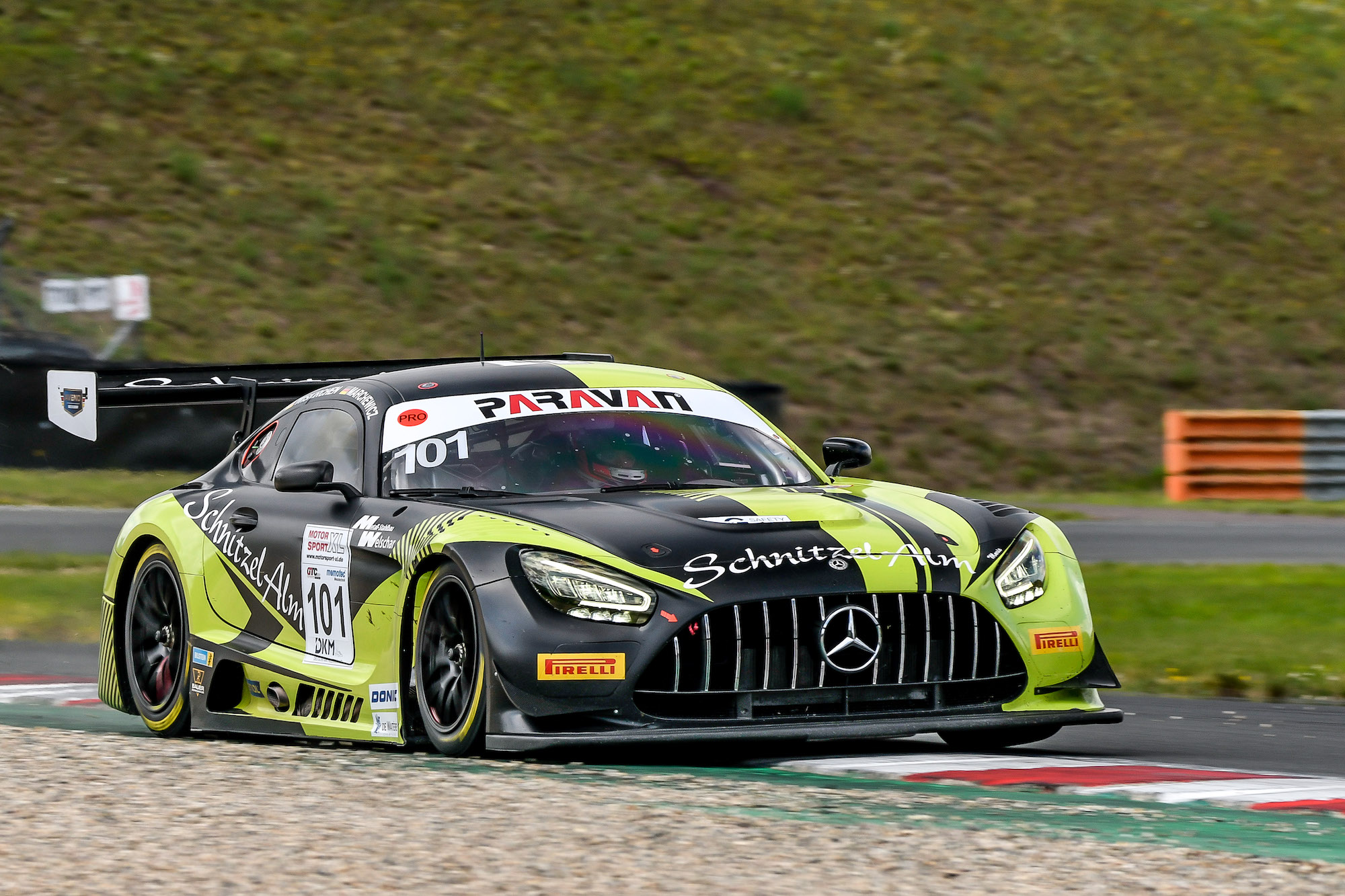 Marcel Marchewicz Moritz Wiskirchen Schnitzelalm Racing Mercedes-AMG GT3 GTC Race Oschersleben