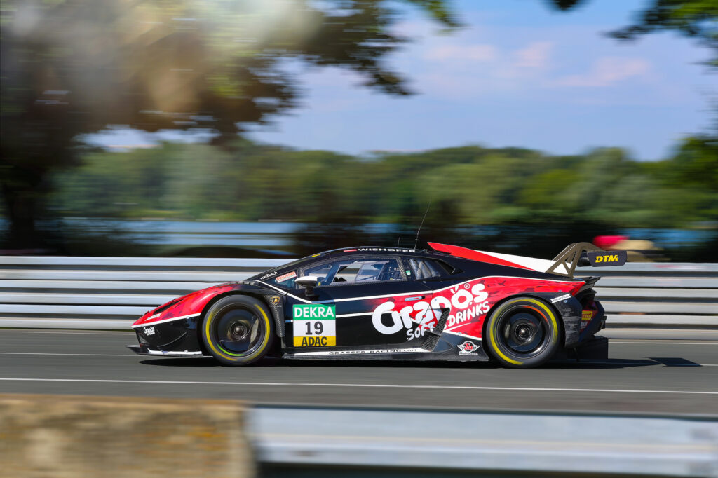 Mick Wishofer Grasser Racing Team Lamborghini Hurácan GT3 DTM Norisring