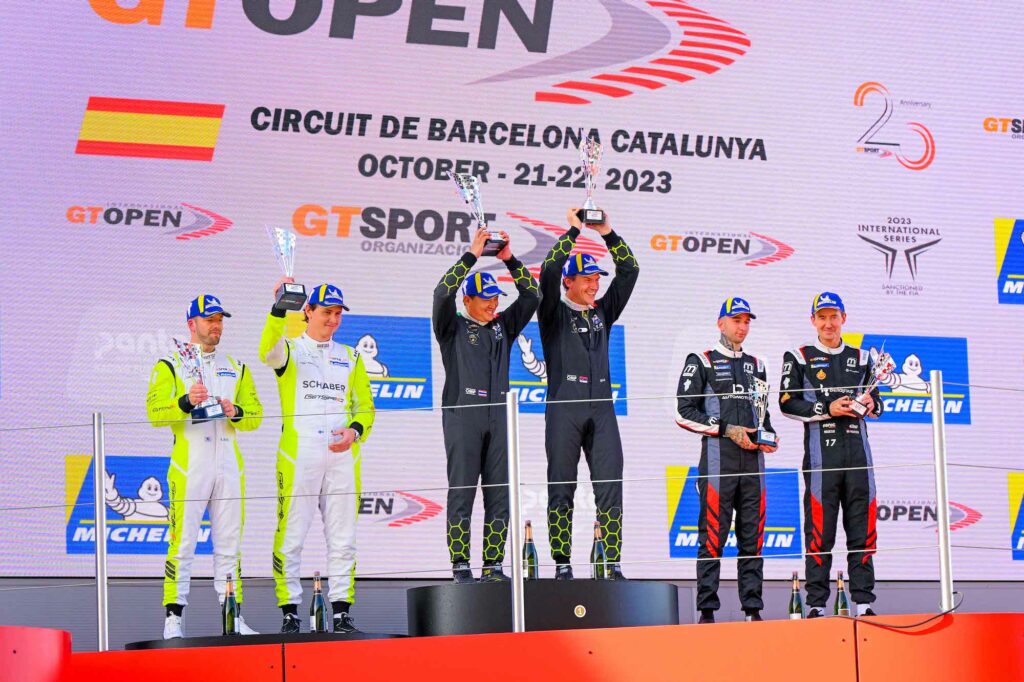Steve Jans Alex Blom GetSpeed Mercedes-AMG GT3 International GT Open Barcelona
