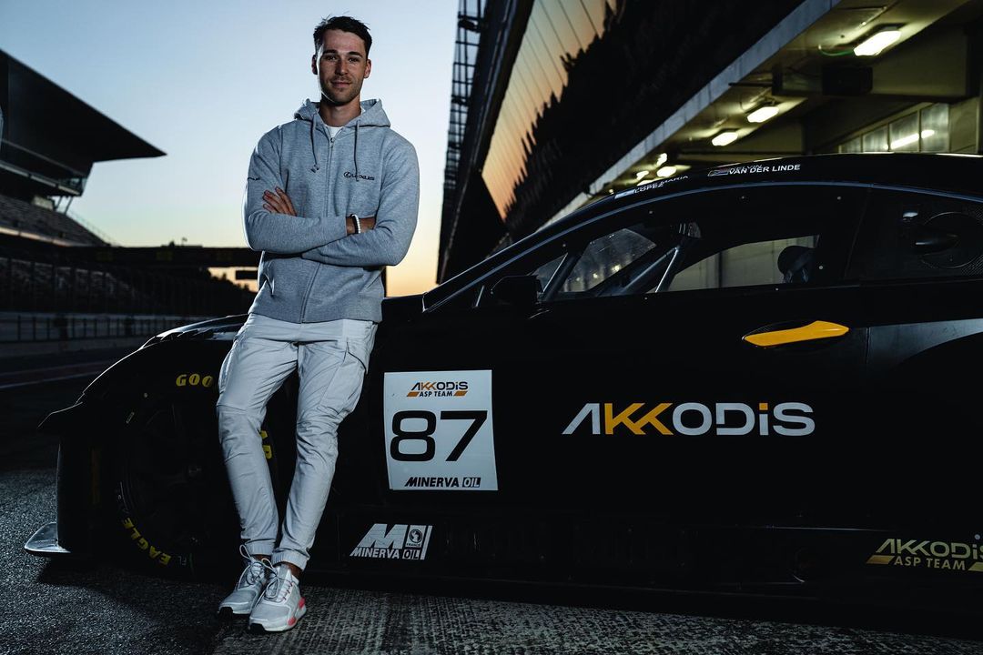 Kelvin van der Linde Akkodis ASP Lexus RC F GT3