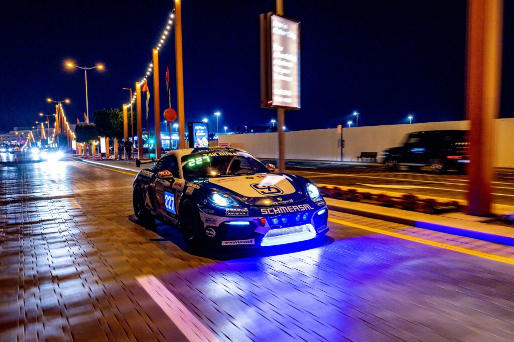 Sorg Rennsport Porsche 718 Cayman GT4 Clubsport 24h Dubai