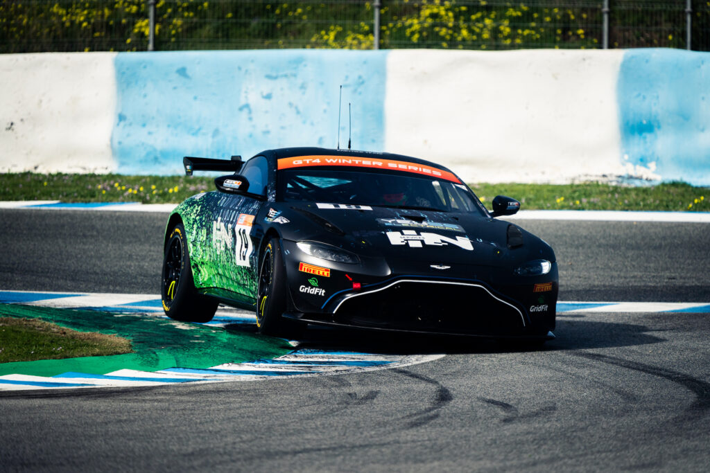 Jamie Day Forsetti Motorsport Aston Martin Vantage GT4 GT4 Winter Series Jerez