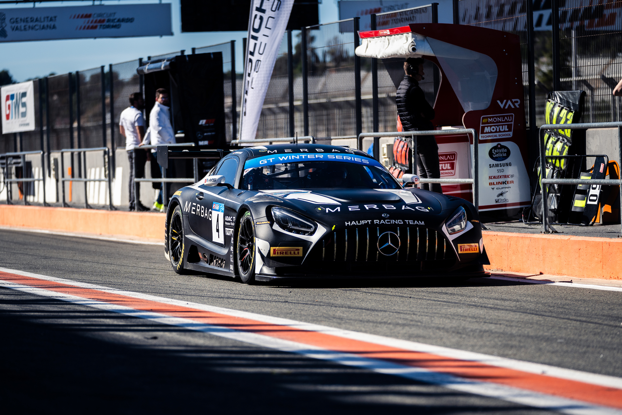 Finn Wiebelhaus Haupt Racing Team Mercedes-AMG GT3 GT Winter Series Valencia