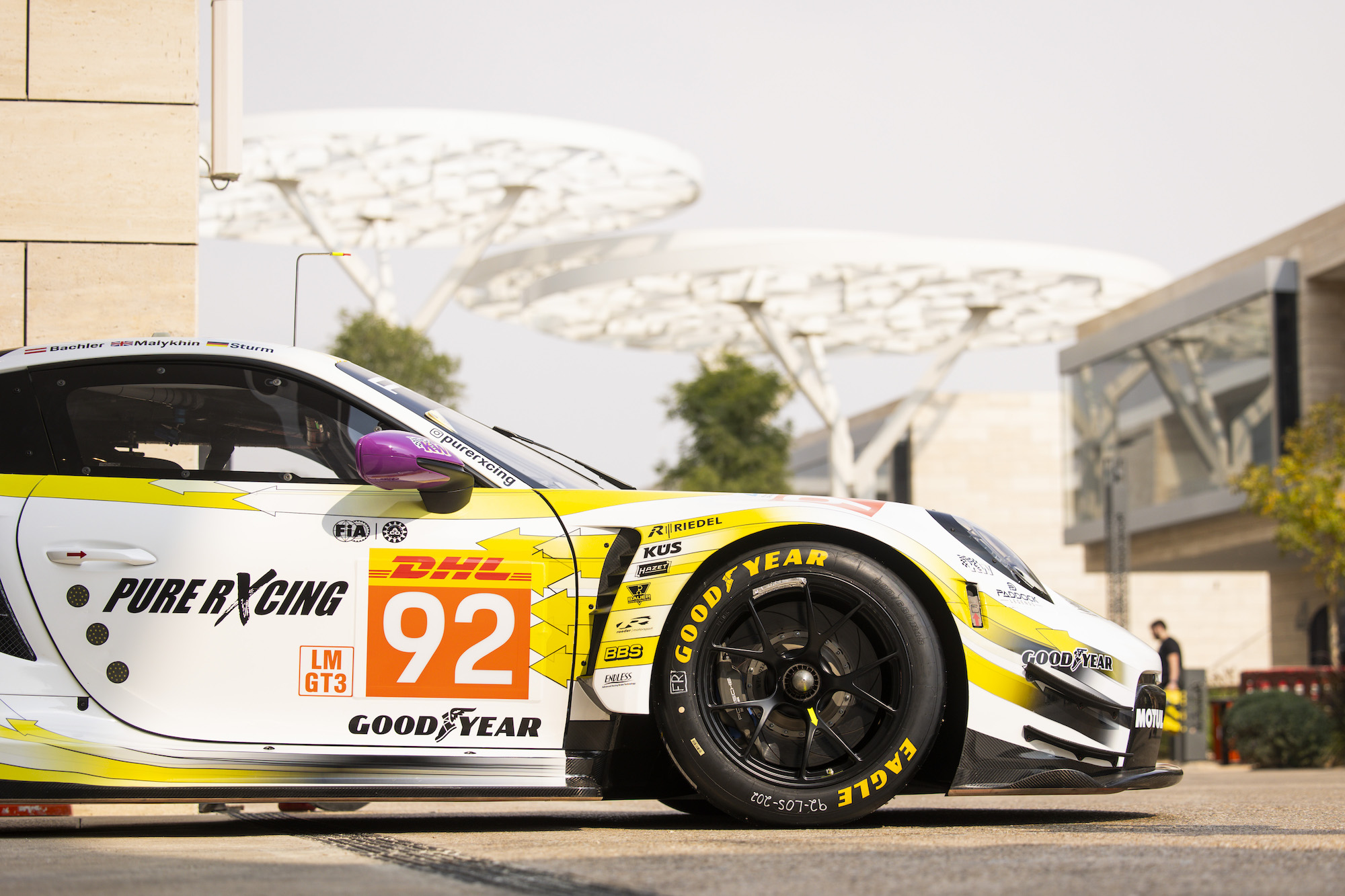 Alex Malykhin Joel Sturm Klaus Bachler Pure Rxcing Porsche 911 GT3 R FIA WEC Losail