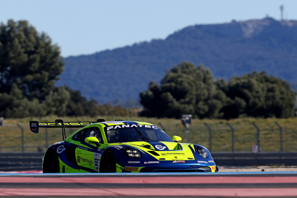 Dustin Blattner Rutronik Racing Porsche 911 GT3 R GT World Challenge Europe Le Castellet