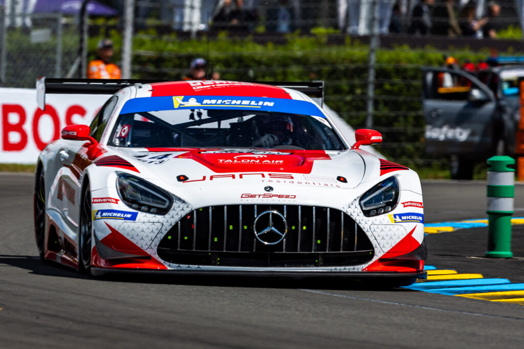 Steve Jans Anthony Bartone GetSpeed Mercedes-AMG GT3 Michelin Le Mans Cup Road to Le Mans