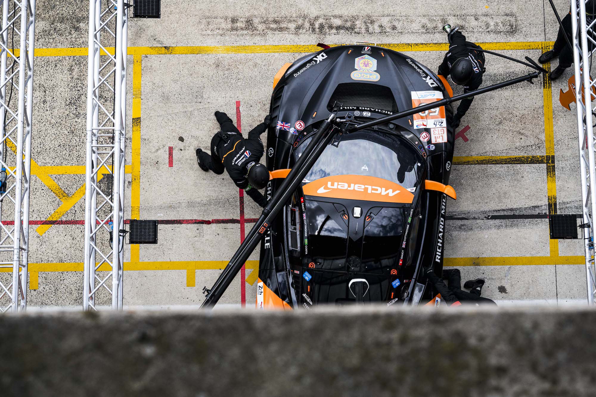 James Cottingham Nicolas Costa Grégoire Saucy United Autosports McLaren 720S GT3 FIA WEC 24h Le Mans