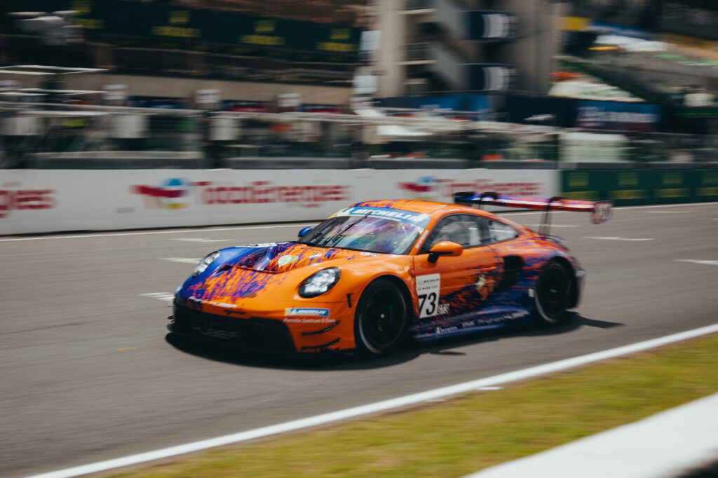 Manuel Lauck Jörg Dreisow Proton Huber Competition Porsche 911 GT3 R Michelin Le Mans Cup Le Mans