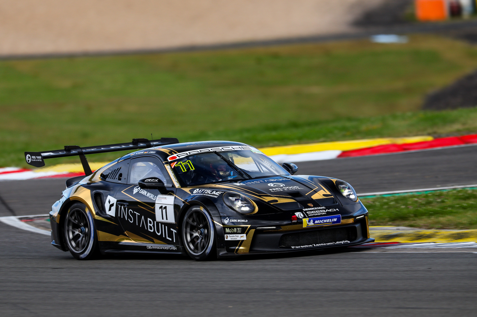 Steve Caroli SEEBACH Motorsport Porsche 911 GT3 Cup