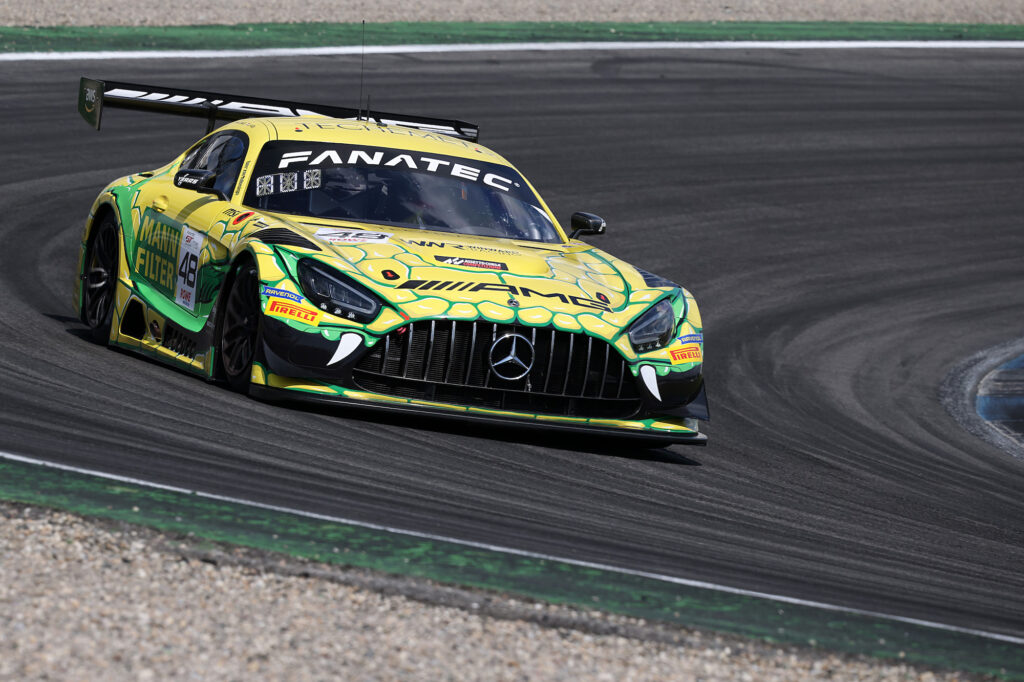 Lucas Auer Maro Engel WINWARD Racing Mercedes-AMG GT3 GT World Challenge Europe Hockenheim