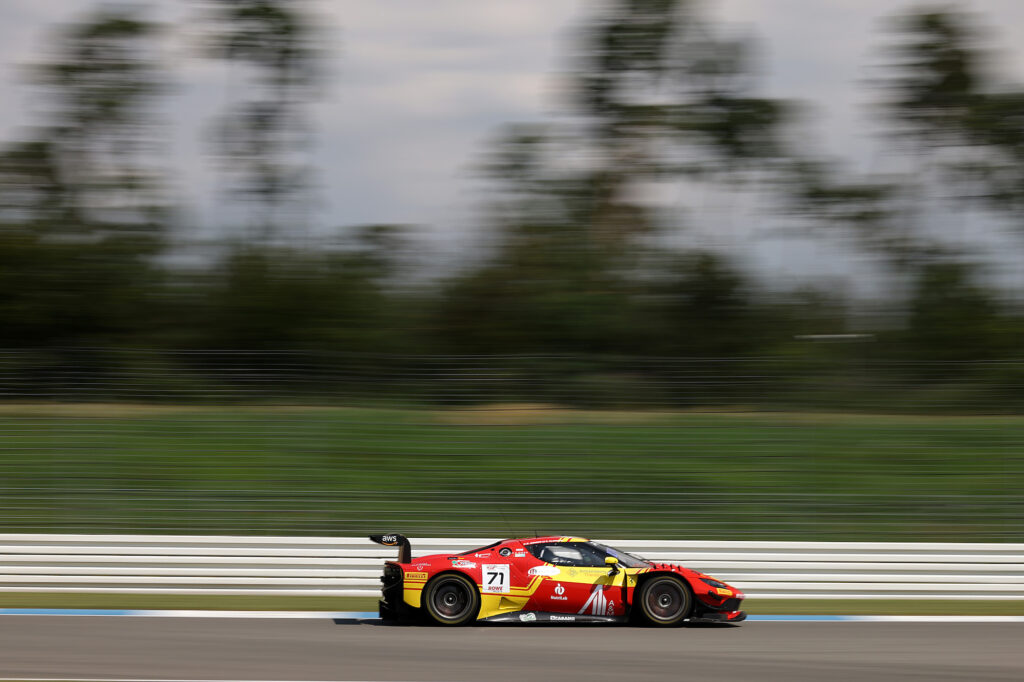 Eliseo Donno Thomas Fleming AF Corse Ferrari 296 GT3 GT World Challenge Europe Hockenheim