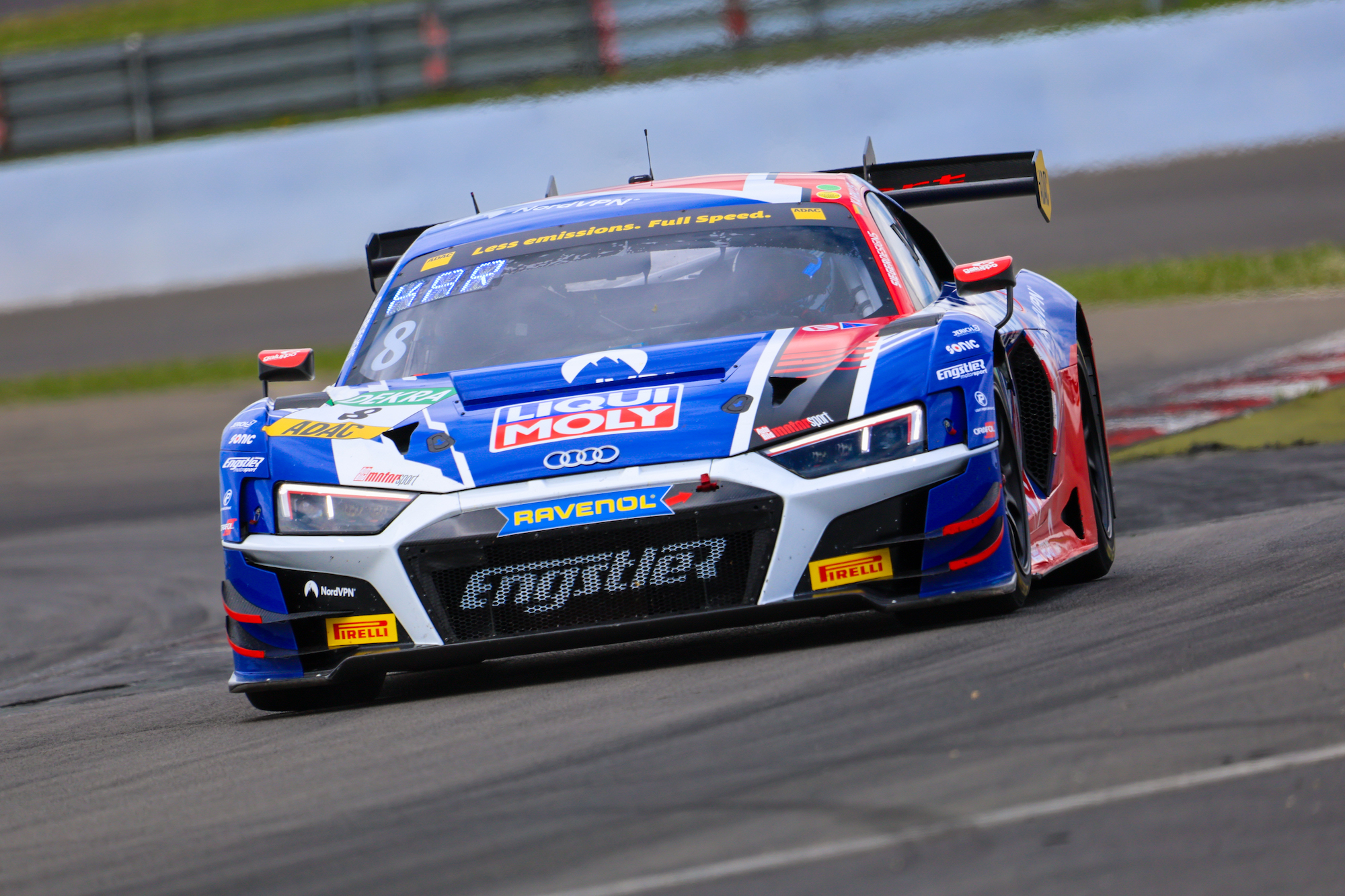 Jonas Karklys Pablo Schumm LIQUI MOLY Team Engstler Audi R8 LMS GT3 ADAC GT Masters Nürburgring