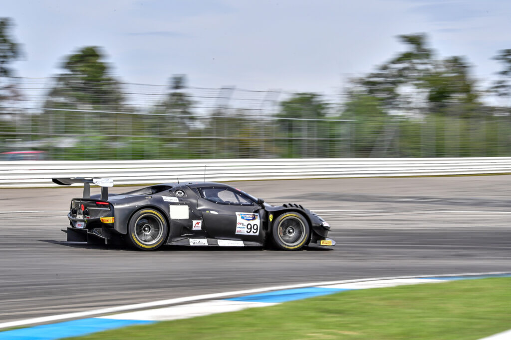 Luca Arnold racing one Ferrari 296 GT3 GTC Race Hockenheim