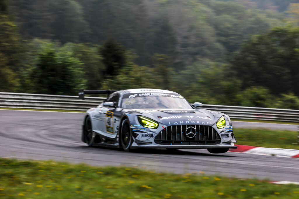 Lucas Auer Ralf Aron Jules Gounon Landgraf Motorsport Mercedes-AMG GT3 Nürburgring Langstrecken-Serie