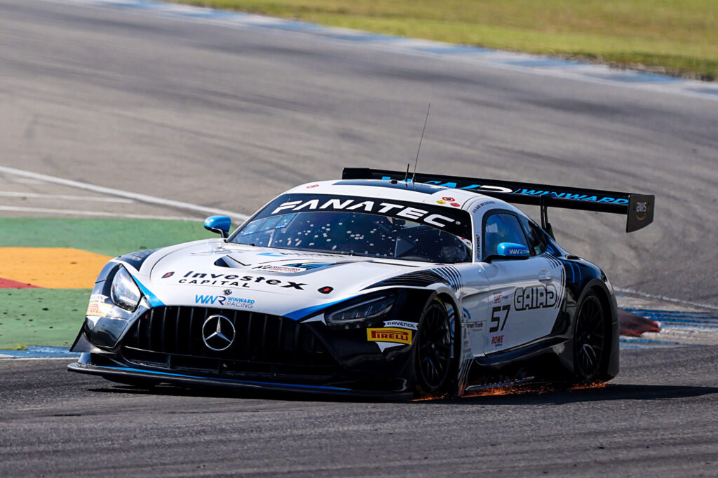 Reece Varr Magnus Gustavsen WINWARD Racing Mercedes-AMG GT3 GT World Challenge Europe Hockenheim