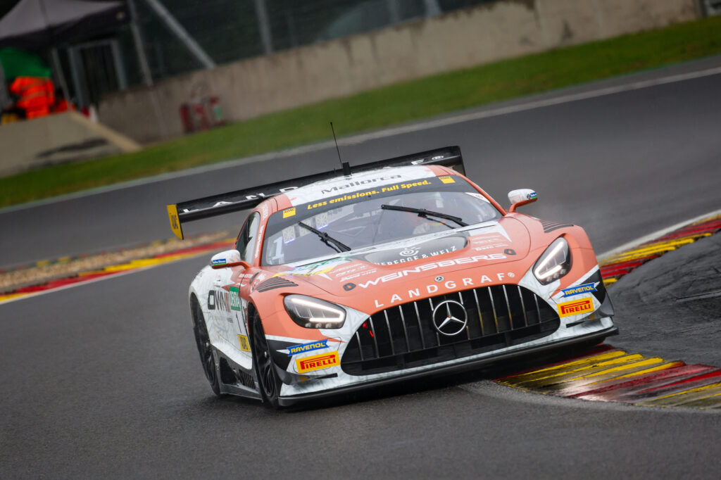 Elias Seppänen Tom Kalender Landgraf Motorsport Mercedes-AMG GT3 ADAC GT Masters Spa-Francorchamps