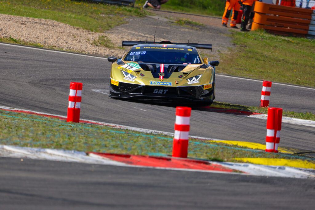 Jannik Julius-Bernhart Mateo Llarena Grasser Racing Team Lamborghini Huracán GT3 ADAC GT Masters Nürburgring