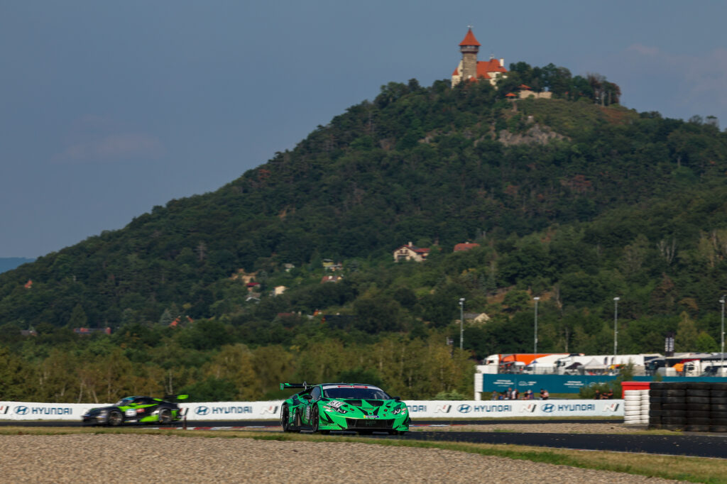 Jannik Julius-Bernhart Coach McKansy HP Racing International Lamborghini Huracán GT3 P9 Challenge Most