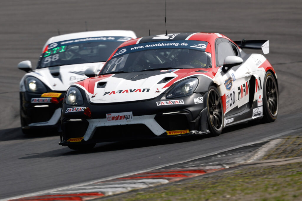 Tim Horrell W&S Motorsport Porsche 718 Cayman GT4 RS Clubsport GTC Race Nürburgring