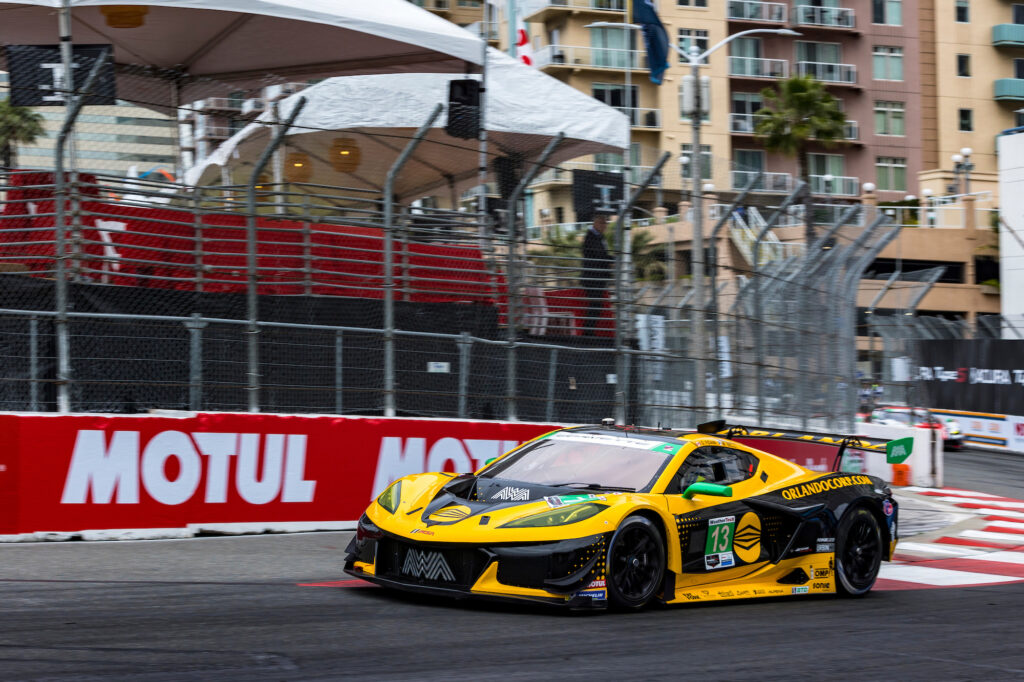 Orey Fidani Matt Bell AWA Corvette Z06 GT3.R IMSA WeatherTech SportsCar Championship Long Beach