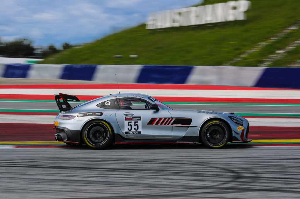 Bernd Schneider Stéphane Ratel SPS automotive performance Mercedes-AMG GT Track Series GT2 European Series Red Bull Ring