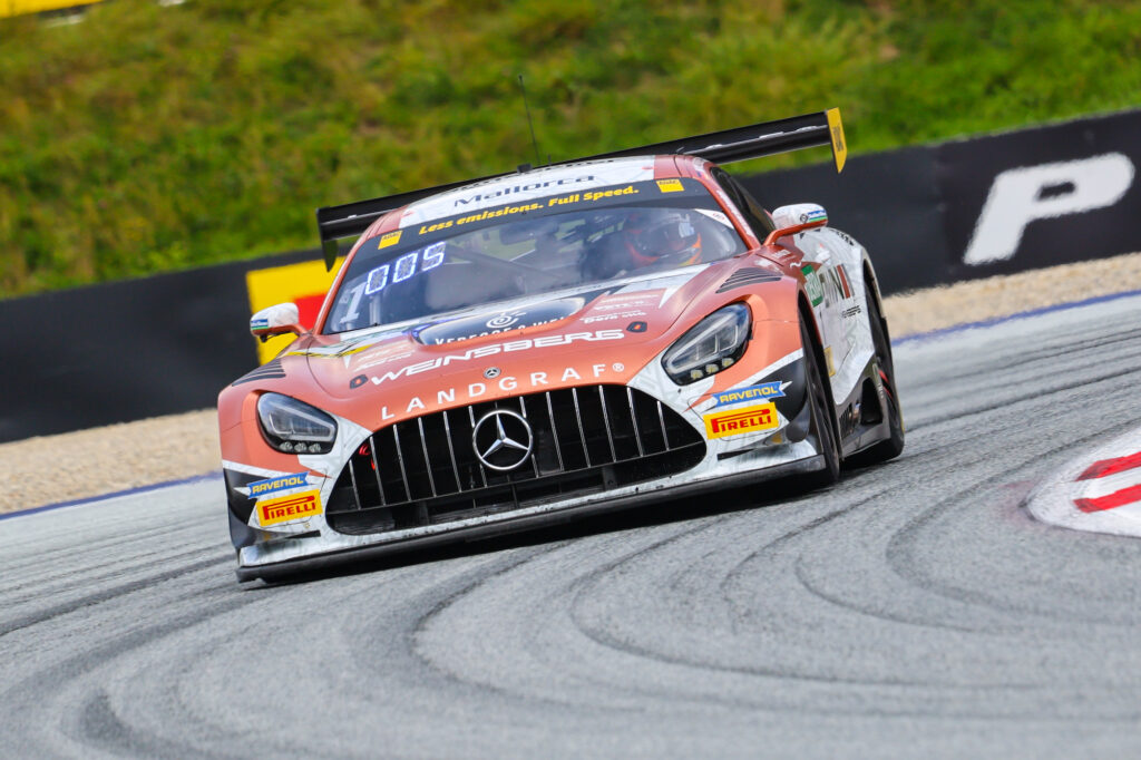 Elias Seppänen Tom Kalender Landgraf Motorsport Mercedes-AMG GT3 ADAC GT Masters Red Bull Ring