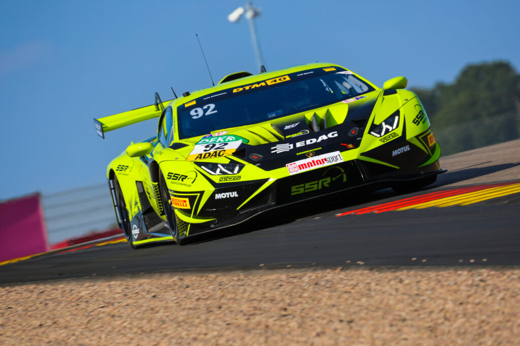 Mirko Bortolotti SSR Performance Lamborghini Huracán GT3 DTM Sachsenring