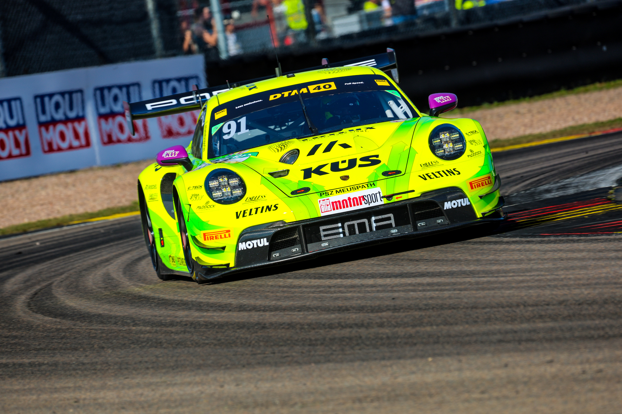 Thomas Preining Manthey EMA Porsche 911 GT3 R DTM Sachsenring