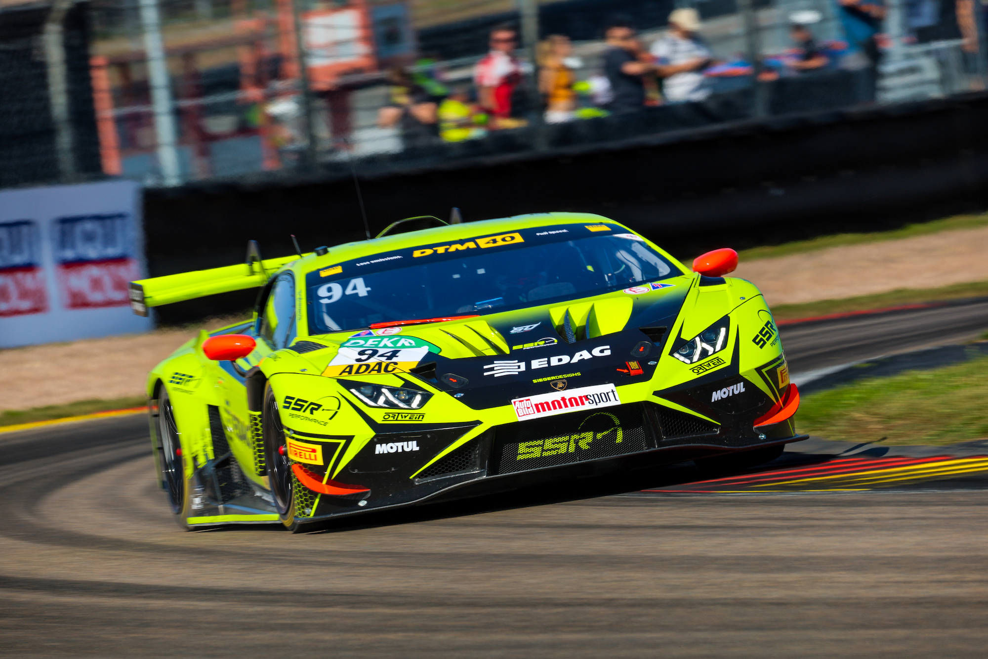 Nicki Thiim SSR Performance Lamborghini Huracán GT3 DTM Sachsenring