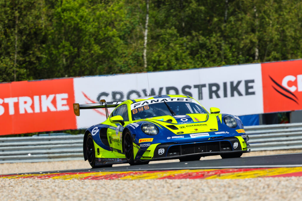 Dennis Marschall Loek Hartog Dustin Blattner Zacharie Robichon Rutronik Racing Porsche 911 GT3 R GT World Challenge Europe 24h Spa