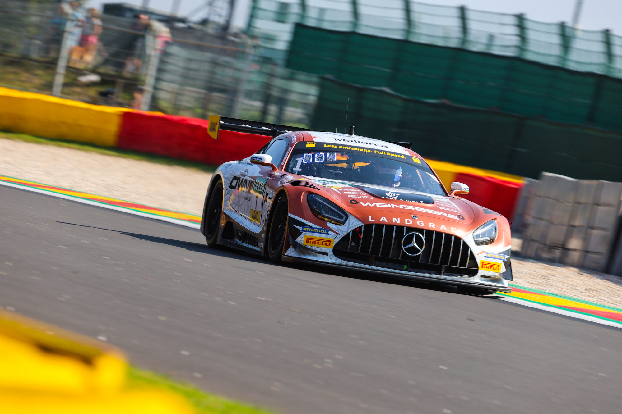 Elias Seppänen Tom Kalender Landgraf Motorsport Mercedes-AMG GT3 ADAC GT Masters Spa-Francorchamps