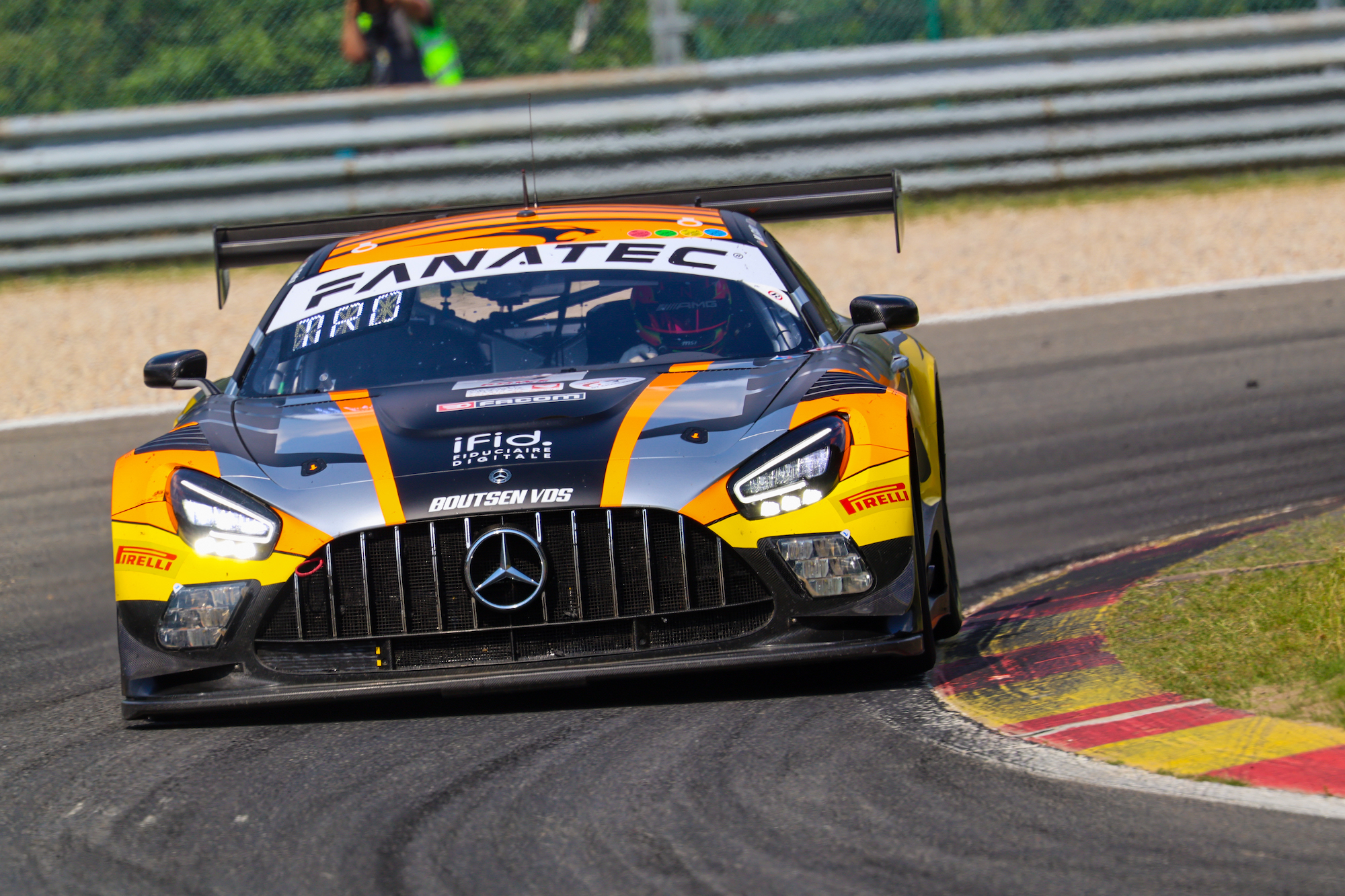 Ulysse de Pauw Thomas Drouet Maximilian Götz Boutsen VDS Mercedes-AMG GT3 GT World Challenge Europe 24h Spa