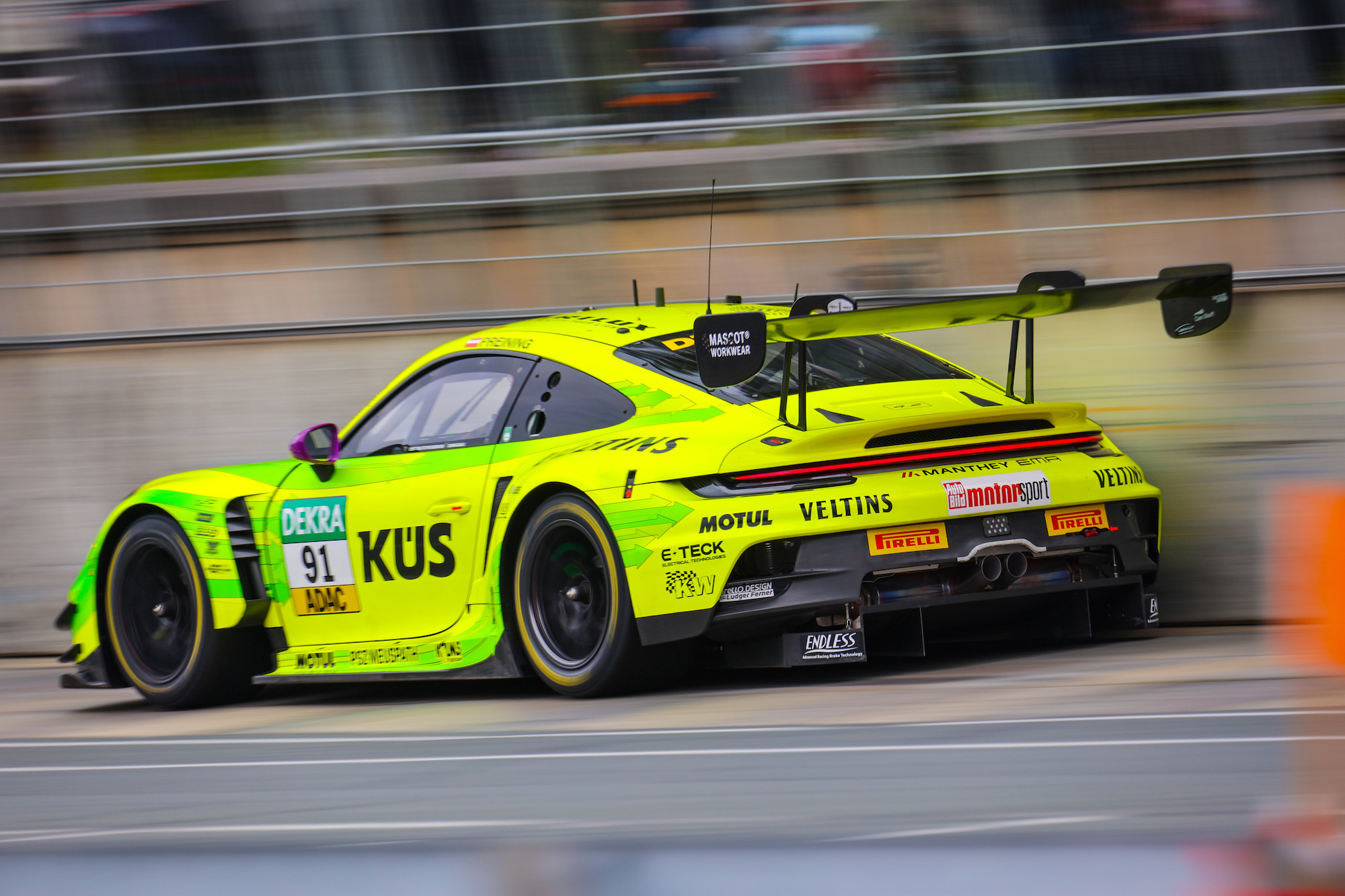 Thomas Preining Manthey EMA Porsche 911 GT3 R DTM Norisring