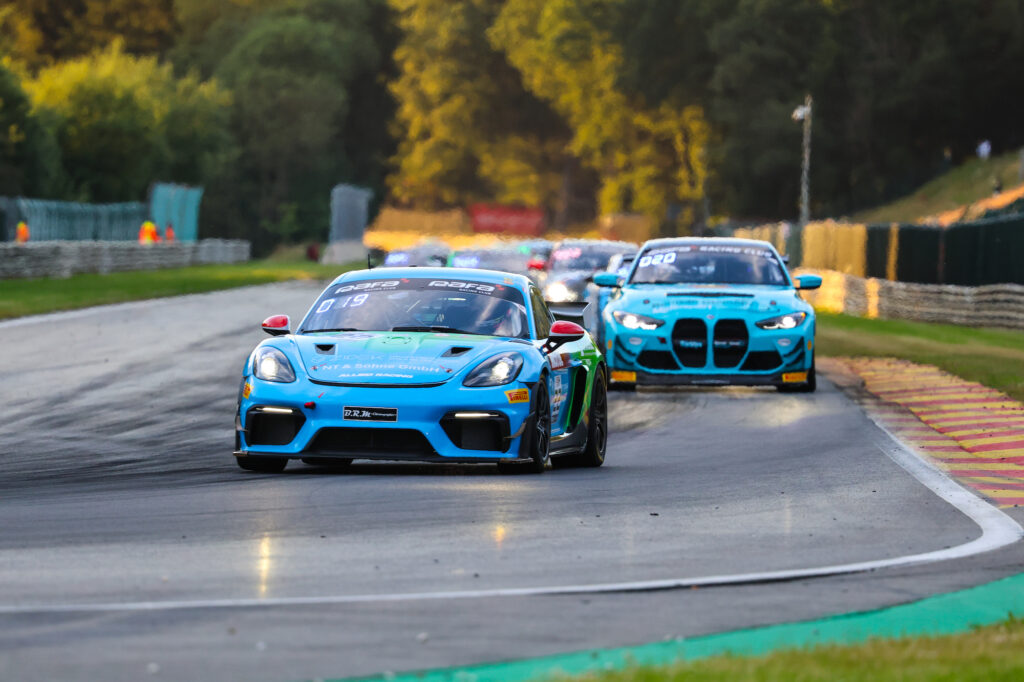 Leo Pichler Herolind Nuredini Allied-Racing Porsche 718 Cayman GT4 RS Clubsport GT4 European Series Spa-Francorchamps