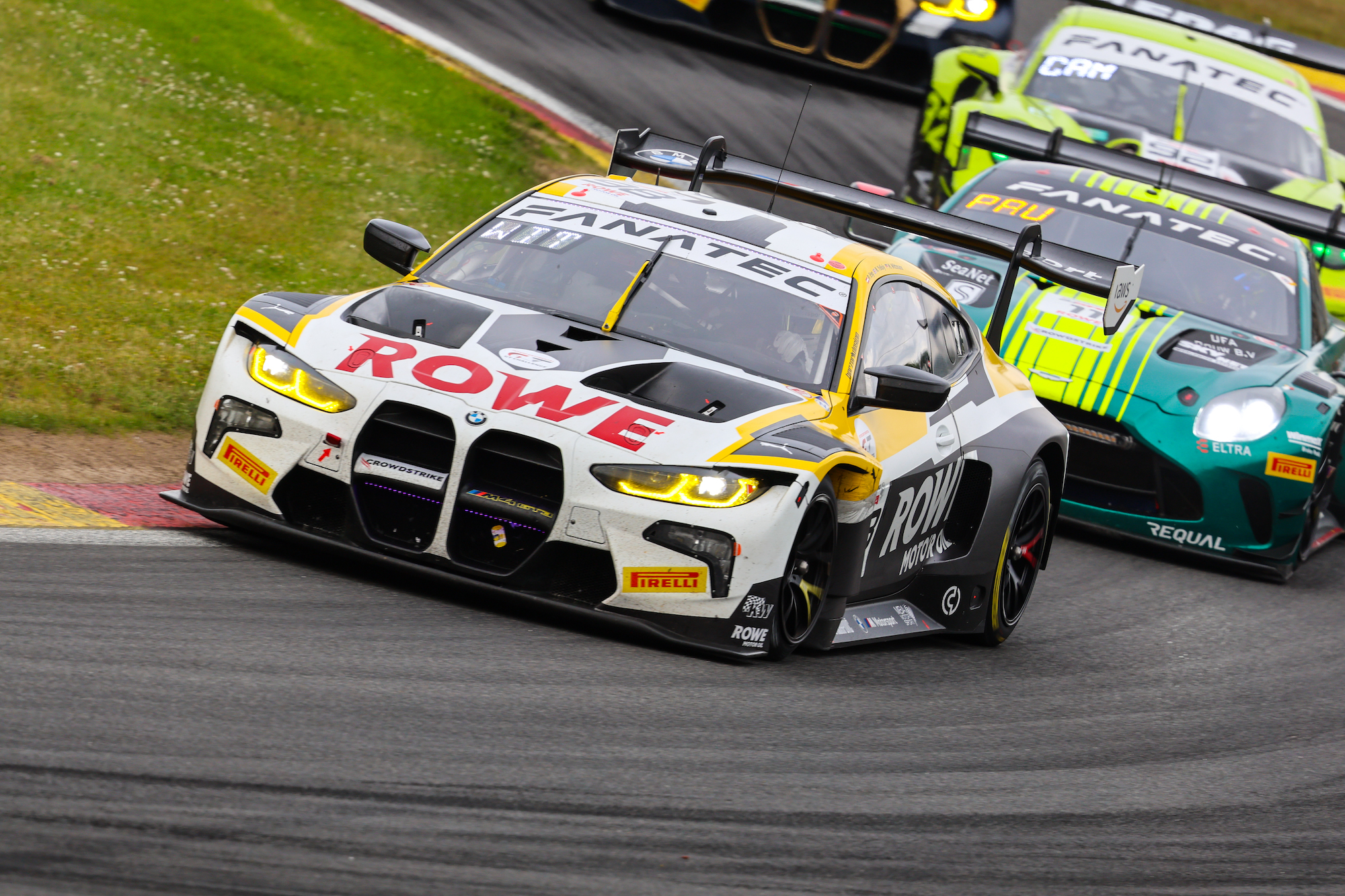 Marco Wittmann Nick Yelloly Philipp Eng ROWE Racing BMW M4 GT3 GT World Challenge Europe 24h Spa