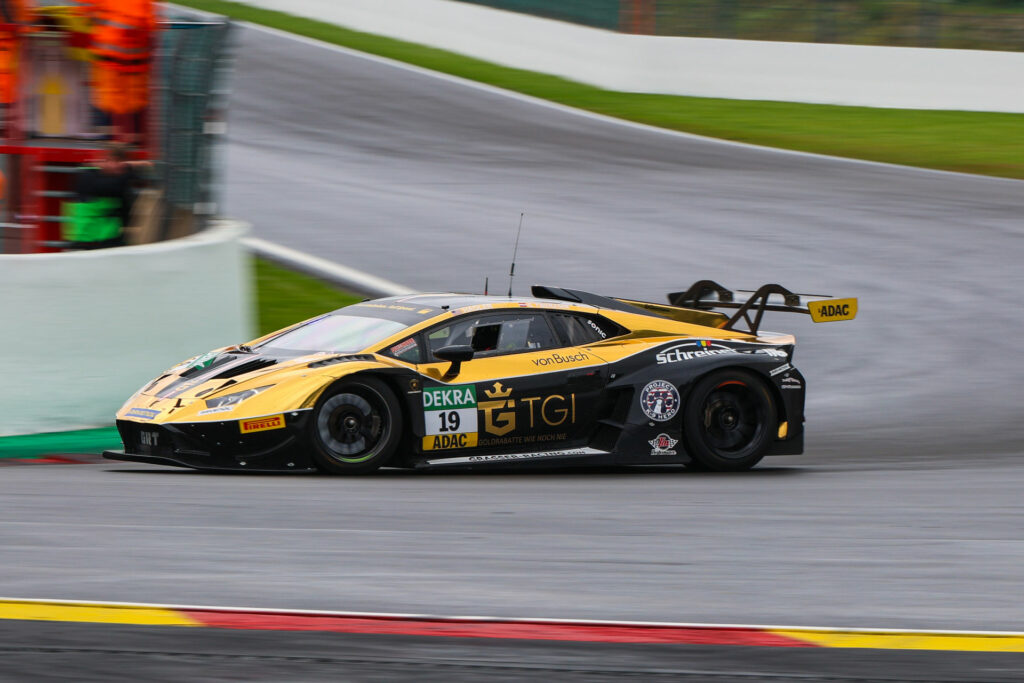 Gerhard Tweraser Taylor Hagler Grasser Racing Team Lamborghini Huracán GT3 ADAC GT Masters Spa