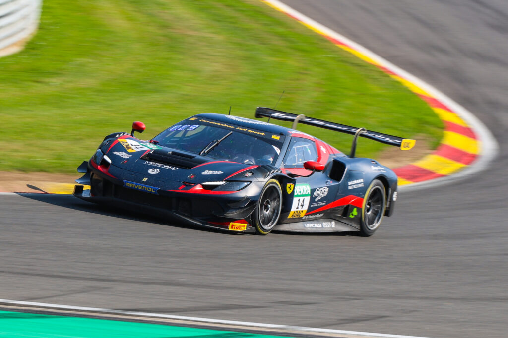 Alain Valente Jean-Luc D´Auria Emil Frey Racing Ferrari 296 GT3 ADAC GT Masters Spa-Francorchamps